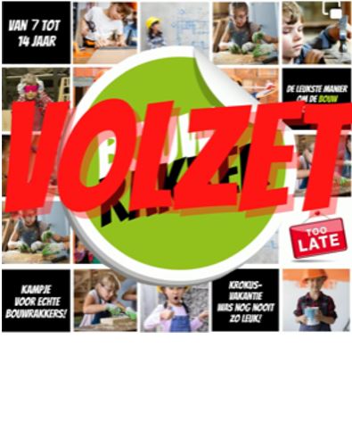 Bouwrakkers volzet